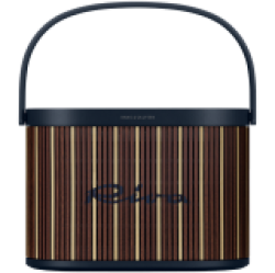 Beosound A5 Speaker Riva Edt (Cover Mahogany Maple/Handle Navy Blue)