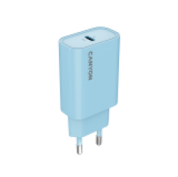 CANYON charger OnCharge 30CL Max Power 30W 1xPD EU Light Blue
