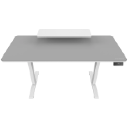 COUGAR E-STAR 140 Electrical Gaming Desk, White