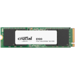 Crucial E100 1TB PCIe Gen4 2280 NVMe M.2 SSD (Tray)