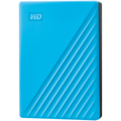 WD My Passport 4TB portable HDD USB3.0 USB2.0 compatible Blue Retail