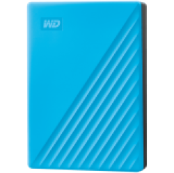 WD My Passport 4TB portable HDD USB3.0 USB2.0 compatible Blue Retail