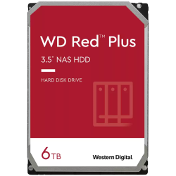 Western Digital Red 6TB Plus ( 3.5", 256MB, 5400 RPM, SATA 6Gb/s )
