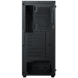 Hero II Air 3F Black EN41655, ATX/M-ATX/MINI ITX, USB3.0 X1, USB2.0 X2, HD AUDIO, Front Meshed Grill & Left TG, 3PCS Z20F Fixed LED Fan