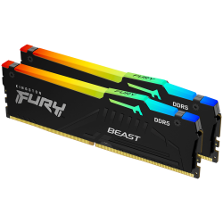 KINGSTON 32GB 5600MT/s DDR5 CL36 DIMM Kit of 2 FURY Beast RGB                          
