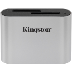 Kingston USB3.2 Gen1 Workflow Dual-Slot SDHC/SDXC UHS-II Card Reader