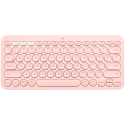 LOGITECH K380S Multi-Device Bluetooth Keyboard - TONAL ROSE - US INT'L