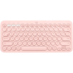 LOGITECH K380S Multi-Device Bluetooth Keyboard - TONAL ROSE - US INT'L