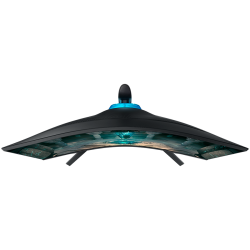Монитор  LED Samsung LS32BG650EUXEN Odyssey G65B, 32'' WQHD Curved 1000R 16:9 (2560x1440) VA 240Hz, 350 cd/2, 2500:1, HDR600, 1ms (GTG), 178/178, FS Premium Pro, G-Sync Compatible, 2xHDMI 2.1, 1xDP 1.4, 1xUSB 3.0, 1xUSB 2.0, RJ-45, WiFi, BT, Speakers 2x5W, Tilt/Swivel/Pivot/HeightAdj (120mm), VESA 100x100, 2Y
