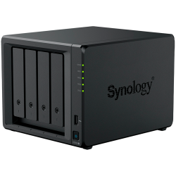Synology DiskStation DS925+ Tower, 4-Bays 3.5'' SATA HDD/SSD, 2 x M.2 2280 NVMe SSD slot, CPU AMD Ryzen V1500B 4-core 2.2 GHz, 4 GB DDR4 ECC SODIMM, 2x RJ-45 2.5 GbE LAN Port; 2x USB 3.2; 1 xUSB Type-C expansion port; 2.26 kg; 3yr warranty