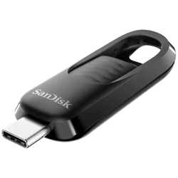 SANDISK Ultra Slider USB Type-C Flash Drive 64GB USB 3.2 Gen 1 Performance with a Retractable Connector