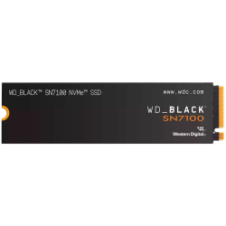 SSD POWERED BY SANDISK  Black SN7100 2TB M.2 2280 PCIe Gen4 x4 NVMe, Read/Write: 7250/6900 MBps, IOPS 1000K/1400K, TBW: 1200                          