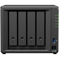 Synology DiskStation DS925+ Tower, 4-Bays 3.5'' SATA HDD/SSD, 2 x M.2 2280 NVMe SSD slot, CPU AMD Ryzen V1500B 4-core 2.2 GHz, 4 GB DDR4 ECC SODIMM, 2x RJ-45 2.5 GbE LAN Port; 2x USB 3.2; 1 xUSB Type-C expansion port; 2.26 kg; 3yr warranty
