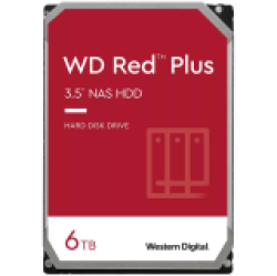 Western Digital Red 6TB Plus ( 3.5", 256MB, 5400 RPM, SATA 6Gb/s )