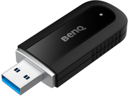 Безжичен донгъл за интерактивен дисплей BenQ, IFE WD02AT BLACK,  WI-FI 6 + BT5.2 WIRELESS DONGLE