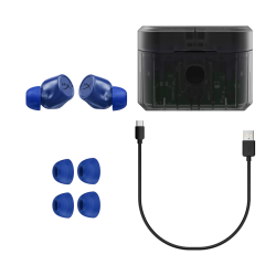 Блутут слушалки тапи с микрофон HyperX Cirro Buds Pro - Сини                          