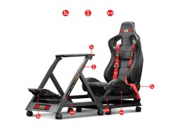 Геймърски стол Next Level Racing Cockpit Racing Simulator GT Track                          