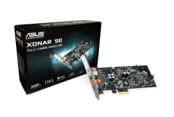 Звукова карта ASUS Xonar SE 5.1, Gaming Audio, PCIe                          
