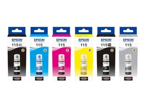 EPSON 4LB 115 EcoTank Pigment Black ink