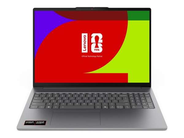 Лаптоп LENOVO IdeaPad Slim 5 AMD Ryzen AI 7 450 16inch 2.8K OLED 500N 120Hz HDR 32GB DDR5 1TB NoOS Luna Grey 3y