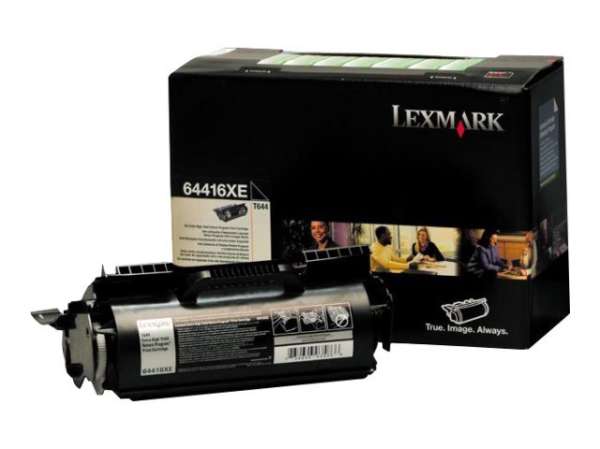 LEXMARK T644 toner cartridge black extra high capacity 32.000 pages 1-pack return program