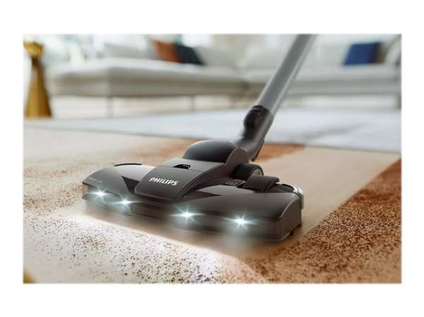 PHILIPS Bagless Vacuum cleaner 5000 Series PowerCyclone 7 Allergy H13 filter TriActive+ LED