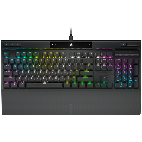 CORSAIR K70 RGB PRO Mechanical, Backlit RGB LED, CHERRY MX Red, Black