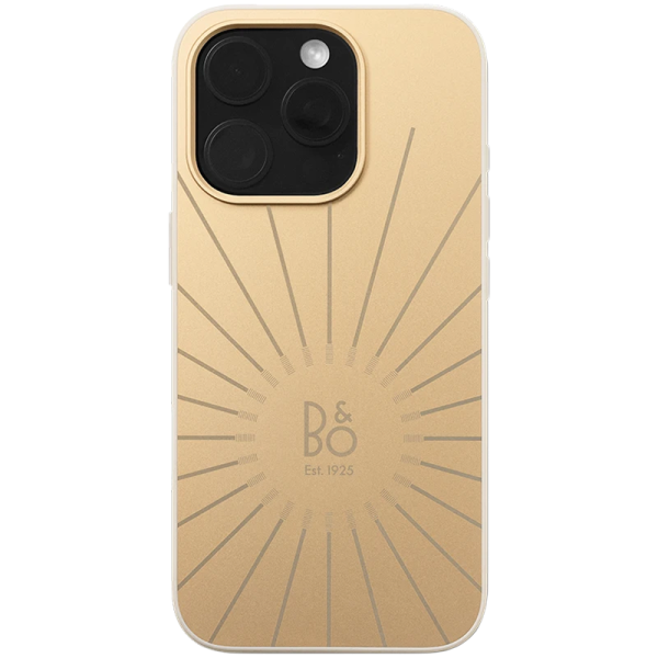 iPhone 16 Pro Max Aluminum Case Gold Tone iPhone 16 Pro Max Aluminum Case Gold Tone