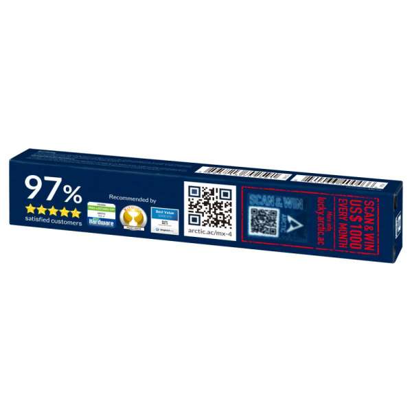 Arctic термо паста MX-4 4g + Spatula - Thermal Compound Arctic термо паста MX-4 4g + Spatula - Thermal Compound