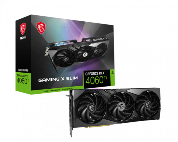MSI RTX4060TI GAMING X SLIM 16