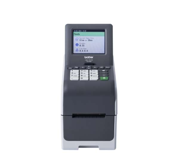 Brother TD-2350DSA203 2" Network Label printer (203dpi Touch screen) Wi-Fi / Bluetooth