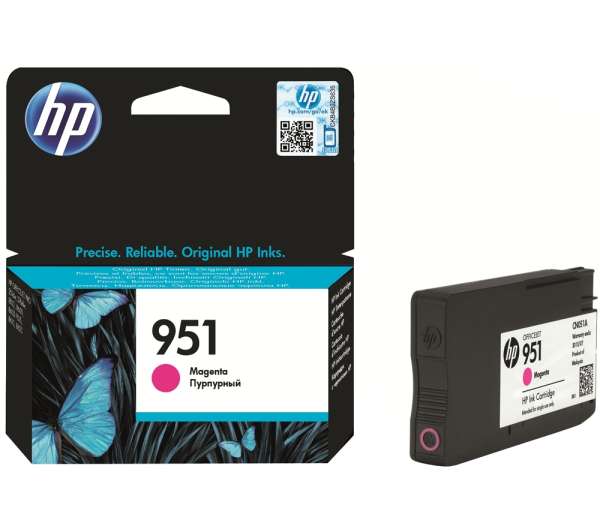 HP 951 Magenta Officejet Ink Cartridge HP 951 Magenta Officejet Ink Cartridge