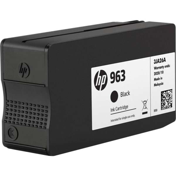HP 963 Black Original Ink Cartridge HP 963 Black Original Ink Cartridge