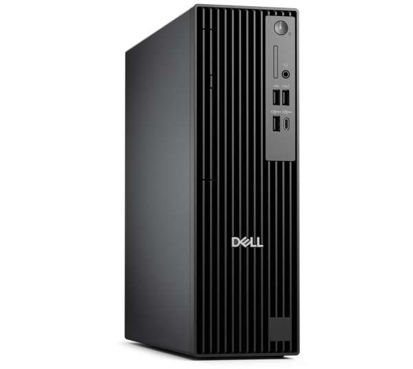 Настолен Компютър Dell Pro Slim Plus QBS1250, Intel Core Ultra 5 235 (13 TOPS NPU, 14 cores, up to 5.0GHz), 16GB: 1 x 16GB, DDR5, up to 5600 MT/s, 512GB SSD TLC, Integrated Graphics, Wi-Fi 6E, Keyboard&Mouse, 260W, Win 11 Pro, 3Y PS