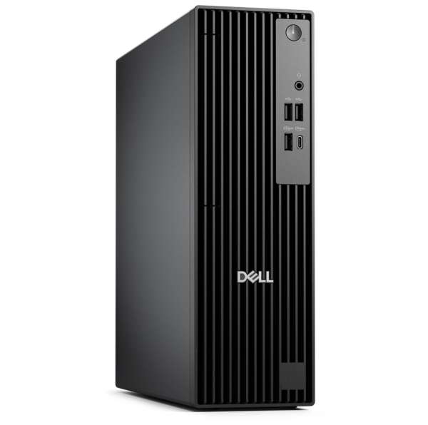 Настолен Компютър Dell Pro Slim QCS1250, Intel Core Ultra 7 265 (13 TOPS NPU, 20cores, up to 5.3GHz), 16GB: 1x16GB, DDR5, up to 5600 MT/s, 512GB SSD TLC, Integrated Graphics, Keyboard&Mouse, 180W, Win 11Pro, 3Y PS