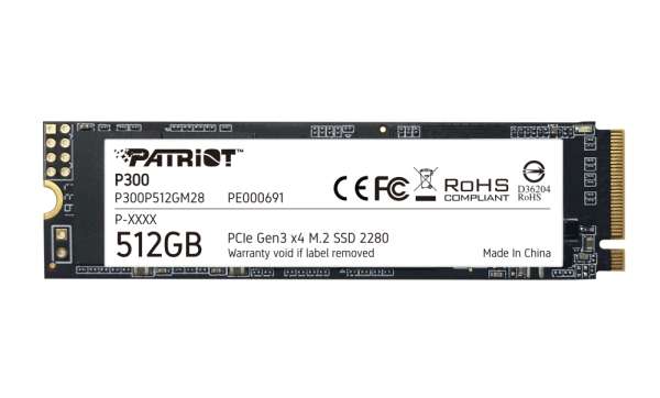 Patriot P300 512GB M.2 2280 PCIE