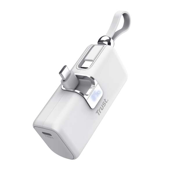 TRUST Pacto 5000 mAh Pocket Powerbank White