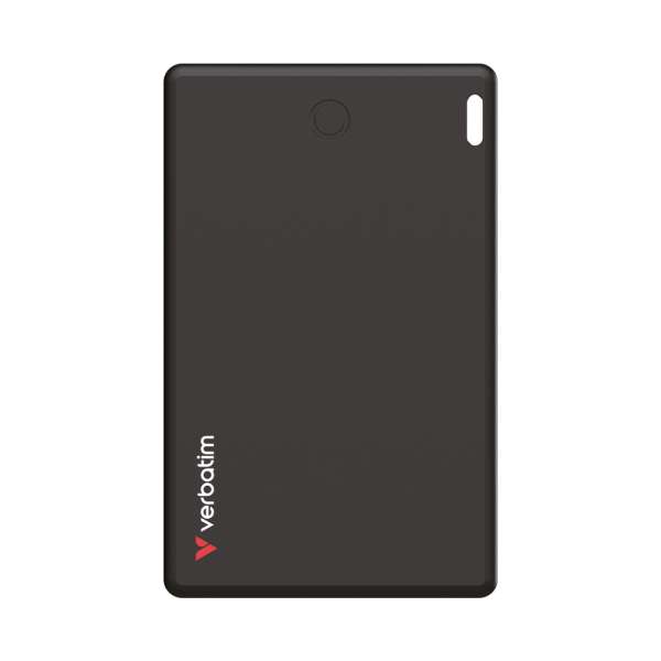Verbatim MYFCR-01B My Finder Card Bluetooth Item Finder 1 pack Black