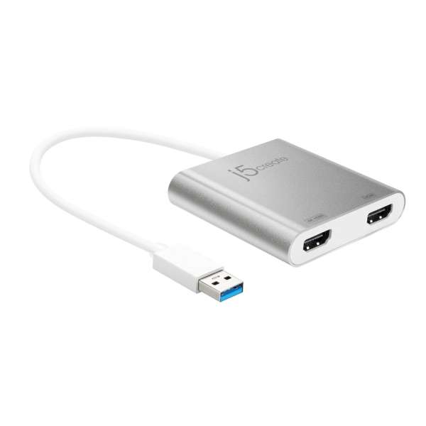 Адаптер j5create JUA365, За 2 монитора, USB-C - HDMI Адаптер j5create JUA365, За 2 монитора, USB-C - HDMI