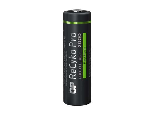 Акумулаторна Батерия GP R6 AA 2100mAh RECYKO + PRO Fast Flash GP-BR-210AAHCF-APCEB4 NiMH /до 500 цикъла/  4 бр. в опаковка GP
