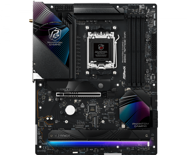Дънна платка ASRock B850 RIPTIDE WIFI7 socket AM5 Дънна платка ASRock B850 RIPTIDE WIFI7 socket AM5