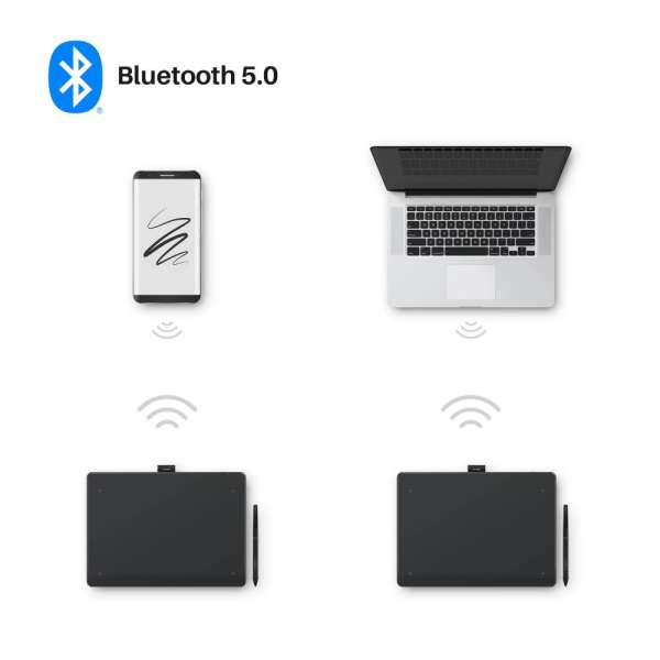 Графичен таблет HUION Inspiroy Frego М L610, Bluetooth Графичен таблет HUION Inspiroy Frego М L610, Bluetooth