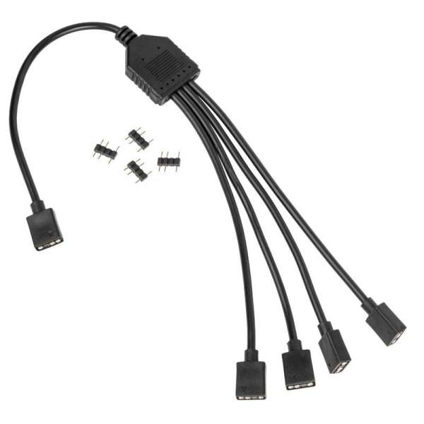 Кабел Kolink ARGB 1-4 Сплитер - 30 cm Кабел Kolink ARGB 1-4 Сплитер - 30 cm