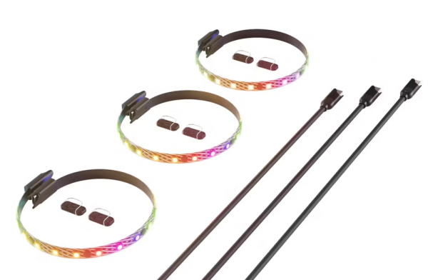 Комплект 3 бр. ARGB LED Ленти HYTE LS10 - 330 mm Комплект 3 бр. ARGB LED Ленти HYTE LS10 - 330 mm