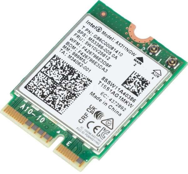 Мрежова карта Intel Wi-Fi 6E AX211 Gig+2230 2x2 AX R2 6GHz+ AX211.NGWG