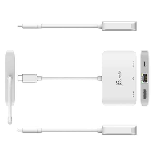 Мрежови адаптер/хъб/ j5create JCA351, Gigabit, 4K HDMI Мрежови адаптер/хъб/ j5create JCA351, Gigabit, 4K HDMI