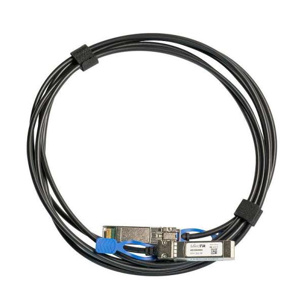 Свързващ кабел MikroTik XS+DA0003, 1G/10G/25G, 3м. Свързващ кабел MikroTik XS+DA0003, 1G/10G/25G, 3м.