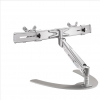 Neomounts Flat Screen Desk Mount (stand/foot) for 2 Monitor Screens