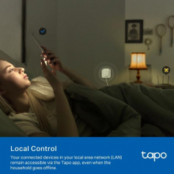 TP LINK TAPO P100 Смарт контакт 10A, 2300W, 2.4Ghz, задаване на график, таймер