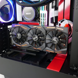 Универсален брекет и кабел за вертикален монтаж за видео карта CableMod PCIe x16, 1x DisplayPort, 1x HDMI кабел                          